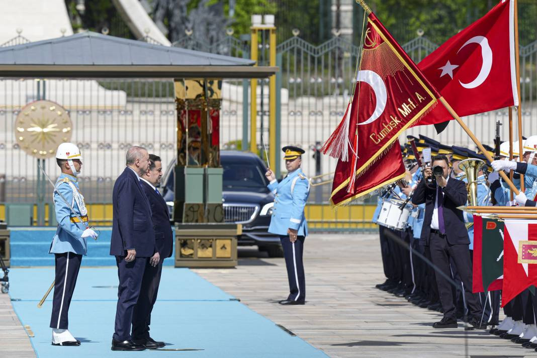 Irak Başbakanı Ankara’da! Külliye’de resmi tören: Sudani’den güç birliği mesajı... - Resim: 23